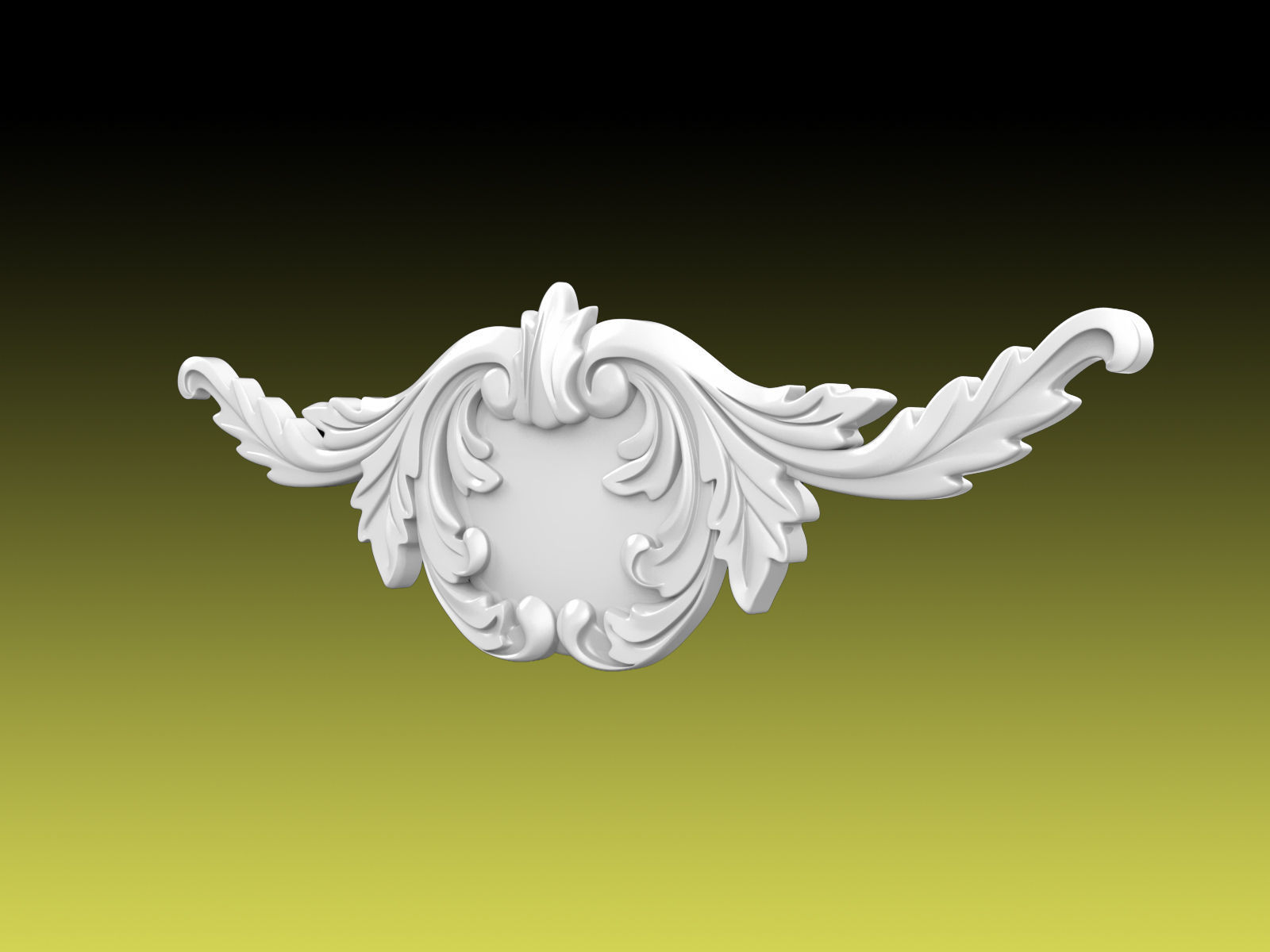 Rosette 024 3D print model_1