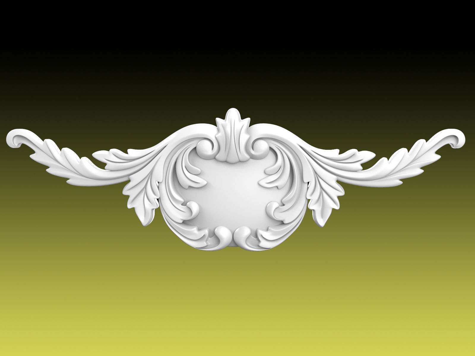 Rosette 024 3D print model_2