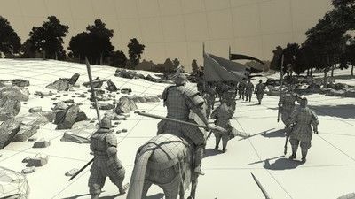 ching troops in the Northern Expedition 3D model_9