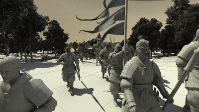 ching troops in the Northern Expedition 3D model_3