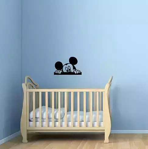 Mickey Kids and baby room wall art 2 3D print model