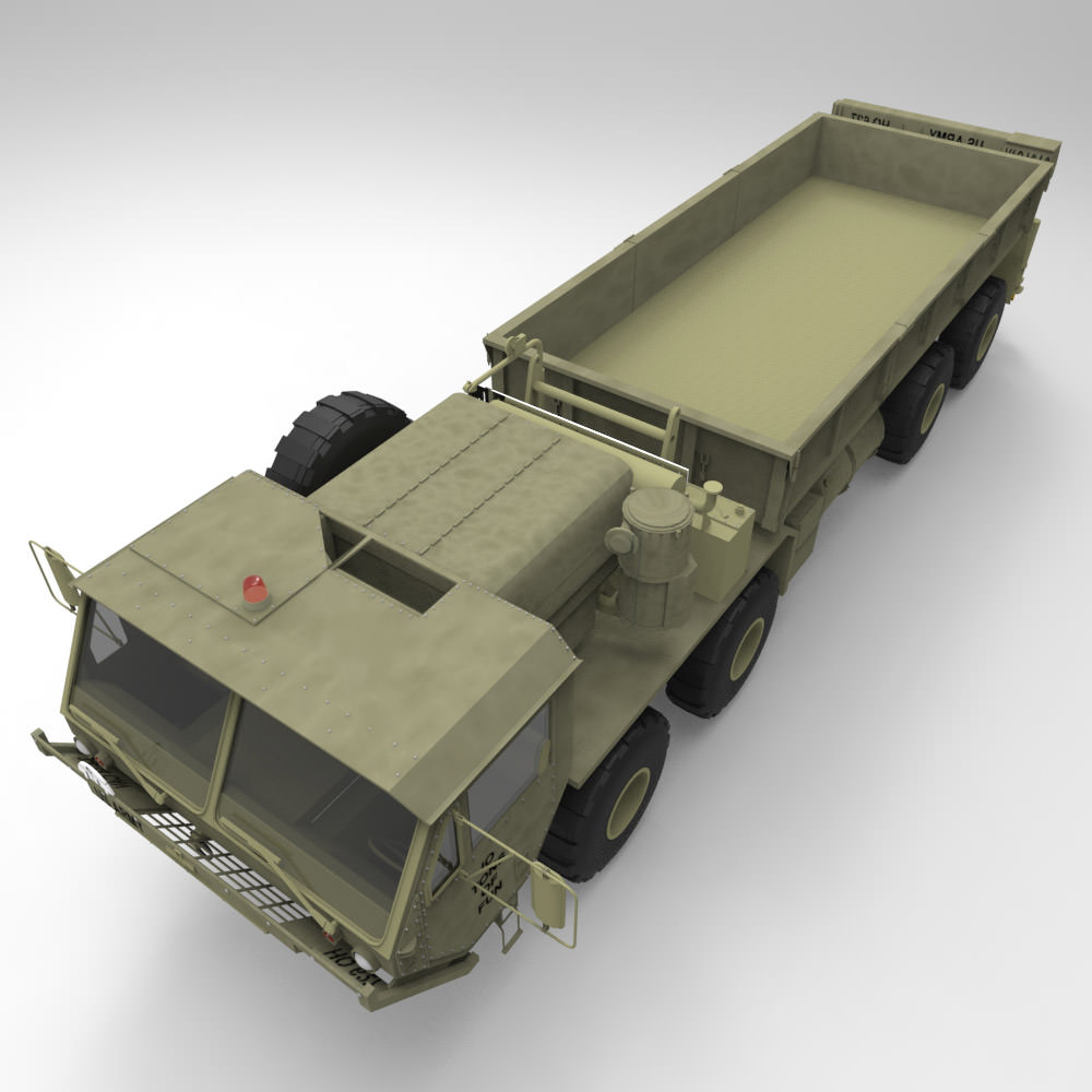 M 977 HEMTT Studio Max 3D model_2