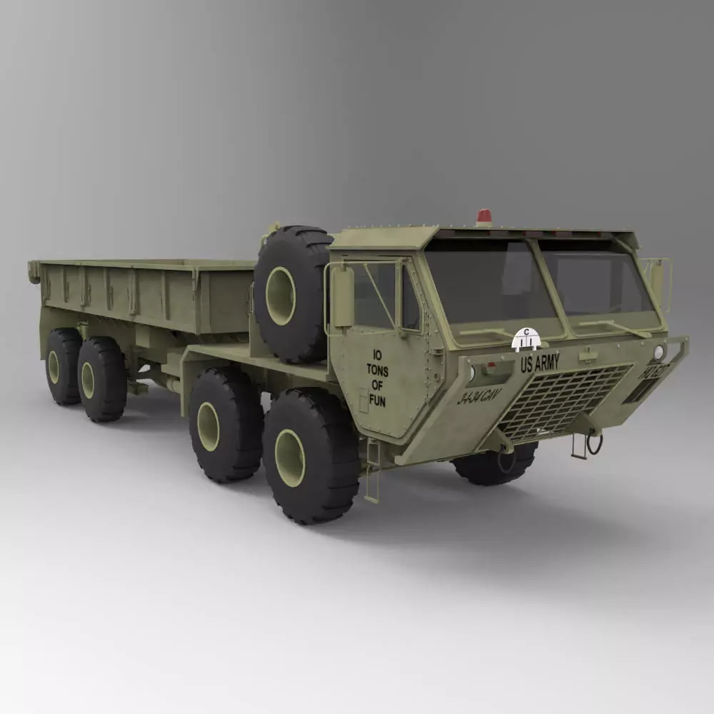 M 977 HEMTT Studio Max 3D model_0