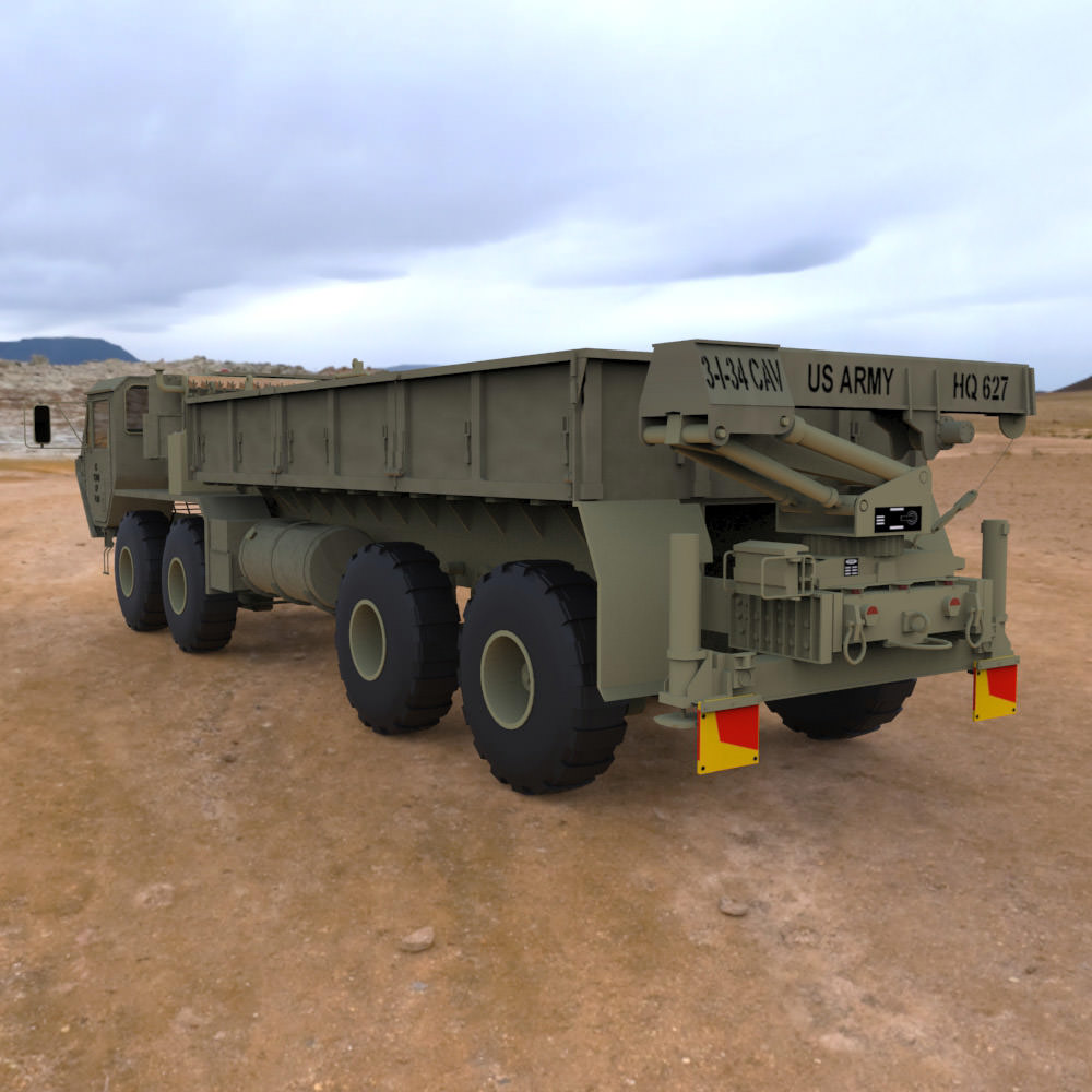 M 977 HEMTT Studio Max 3D model_9