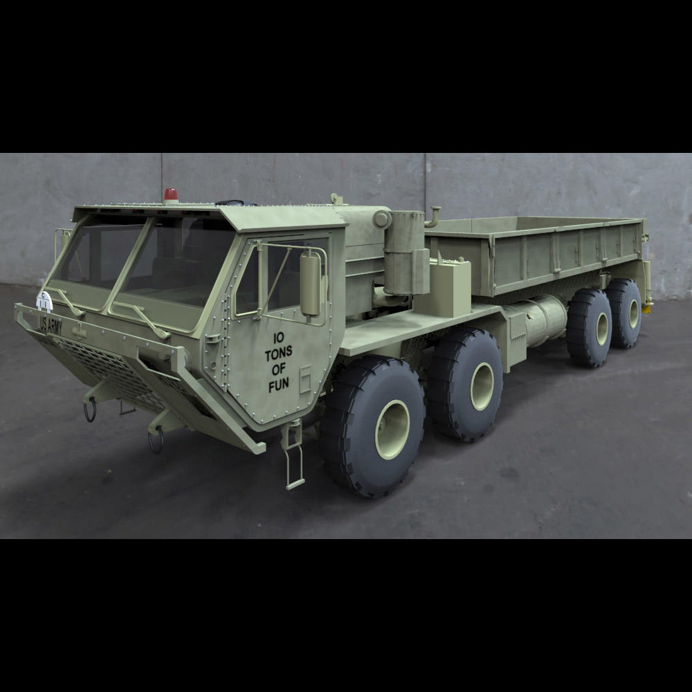 M 977 HEMTT Studio Max 3D model_6