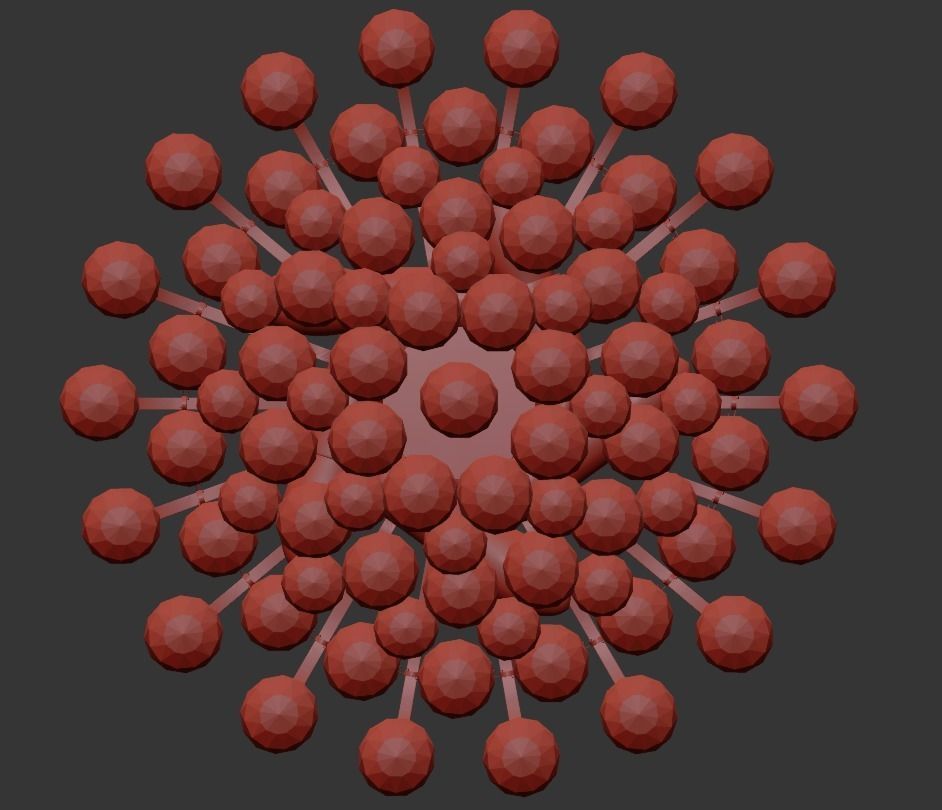 Chandelier Alanno E 1 5 40 100 N 3D model_5