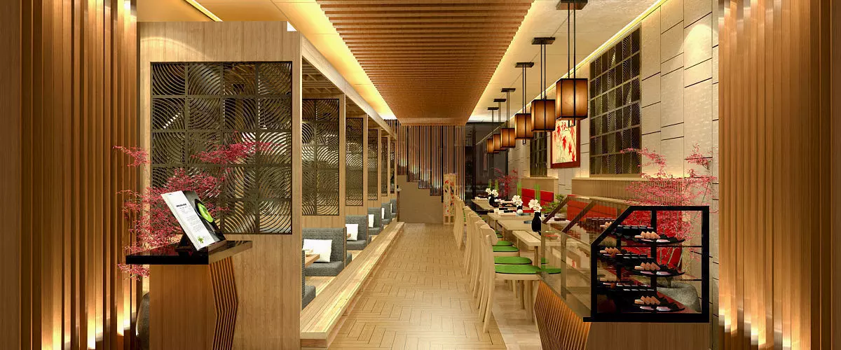 Yakiniku Restaurant 3D model_0