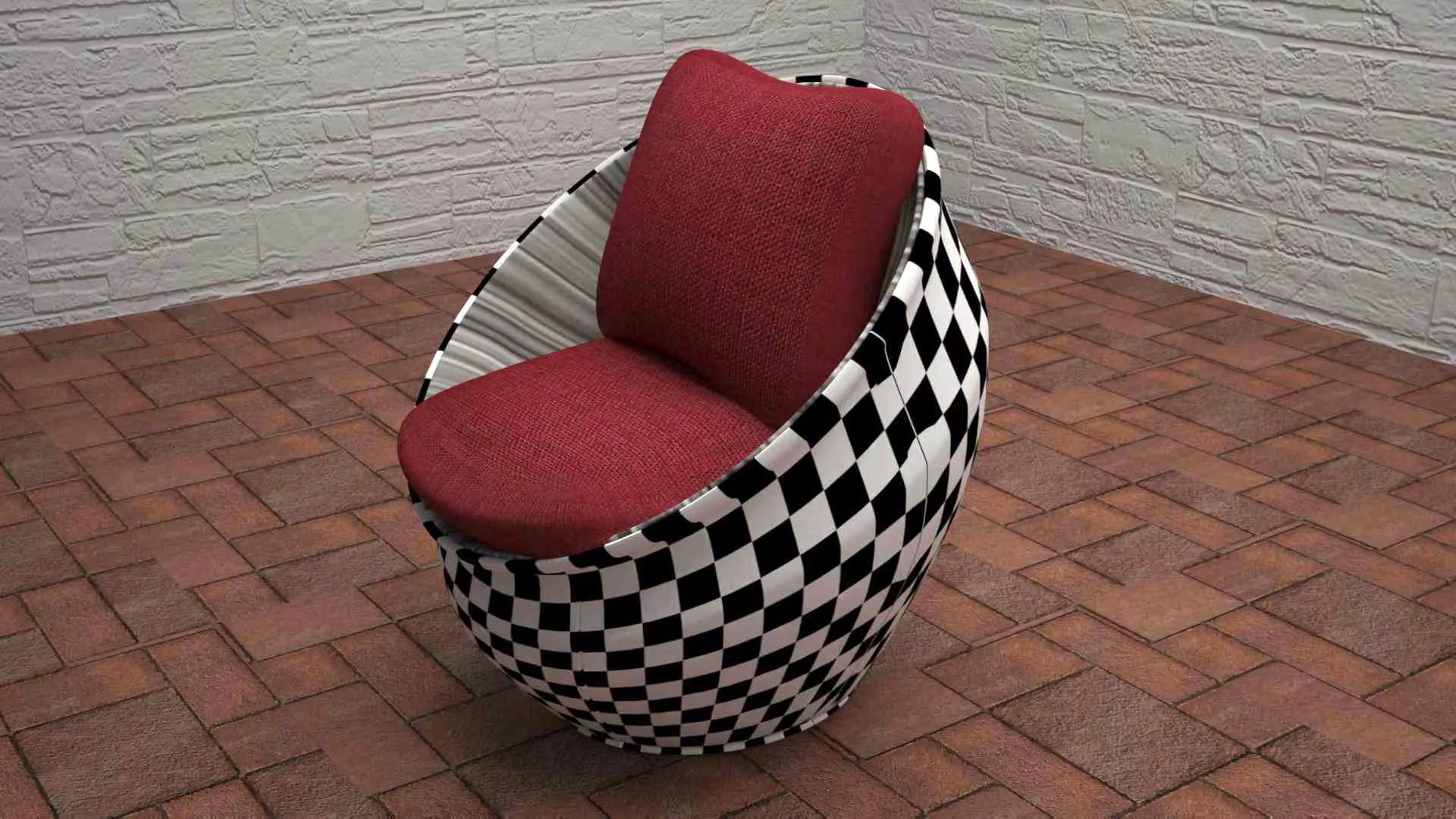 Sofa chair Free 3D model