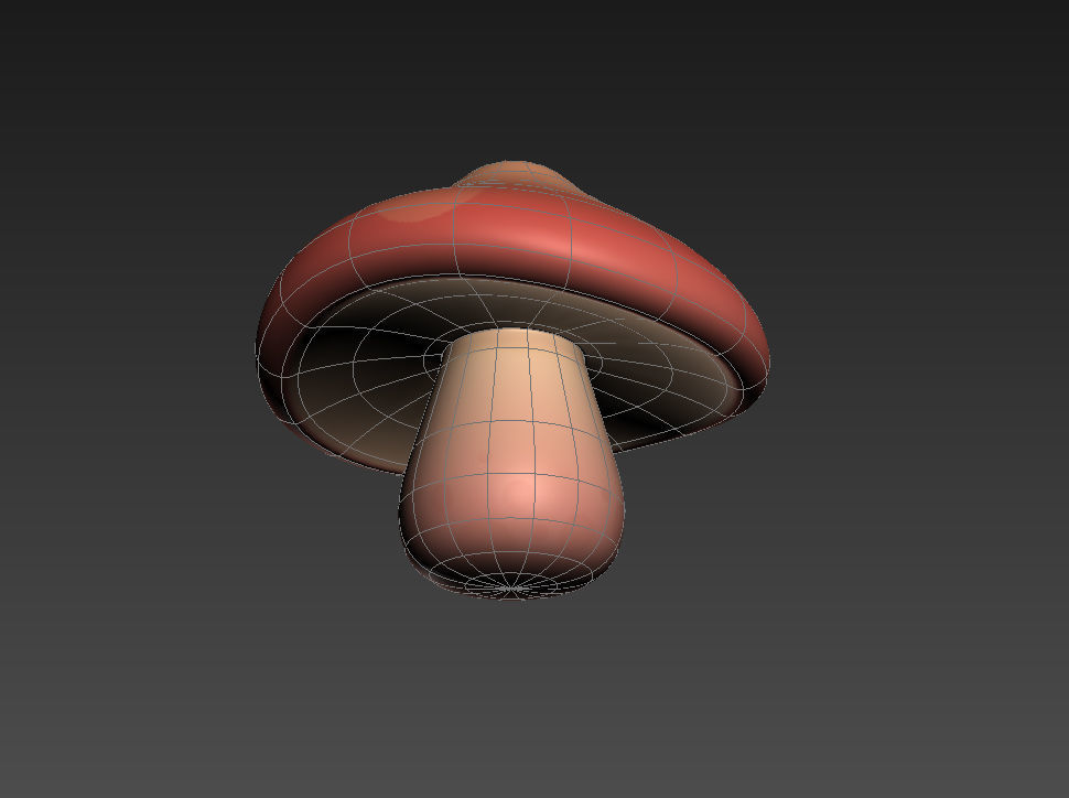 Mushroom 3D model_9