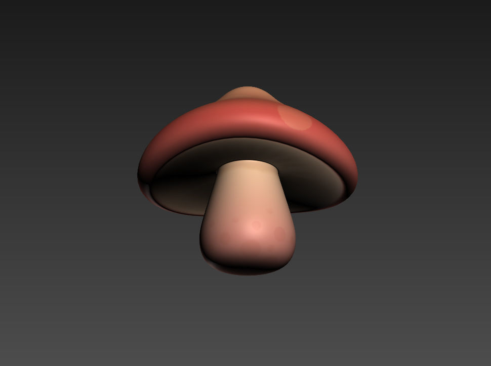 Mushroom 3D model_10
