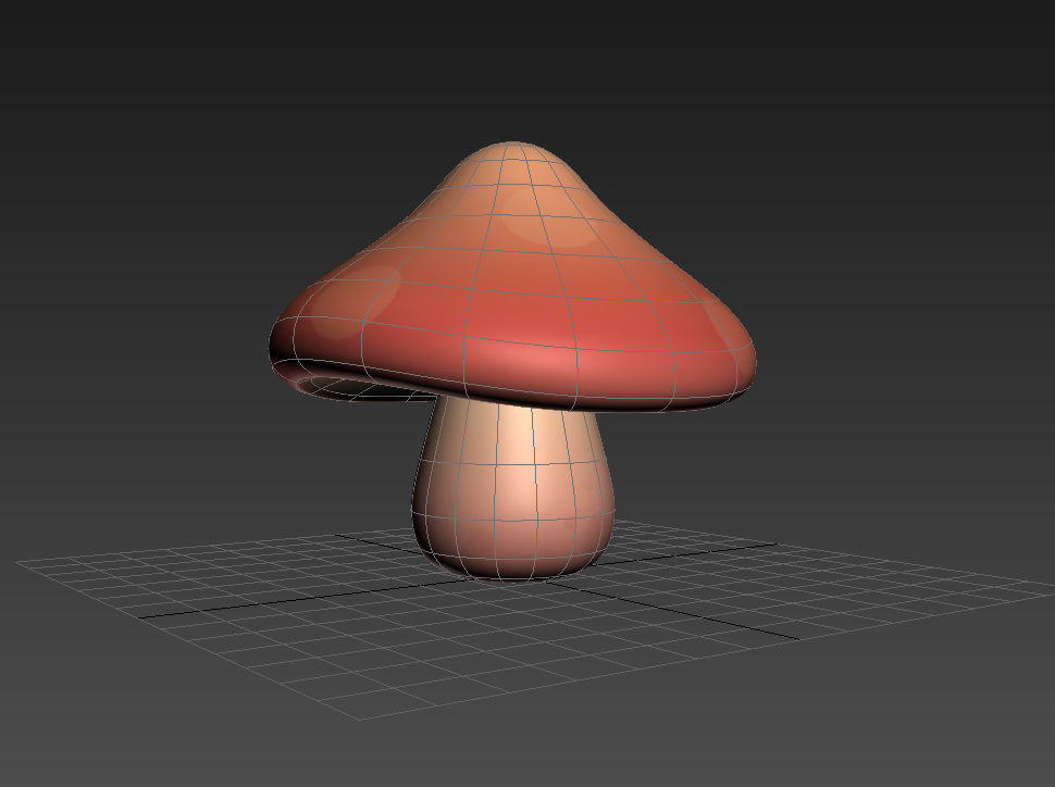 Mushroom 3D model_8