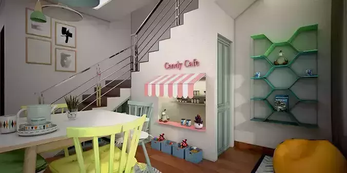 Simple House 3D model