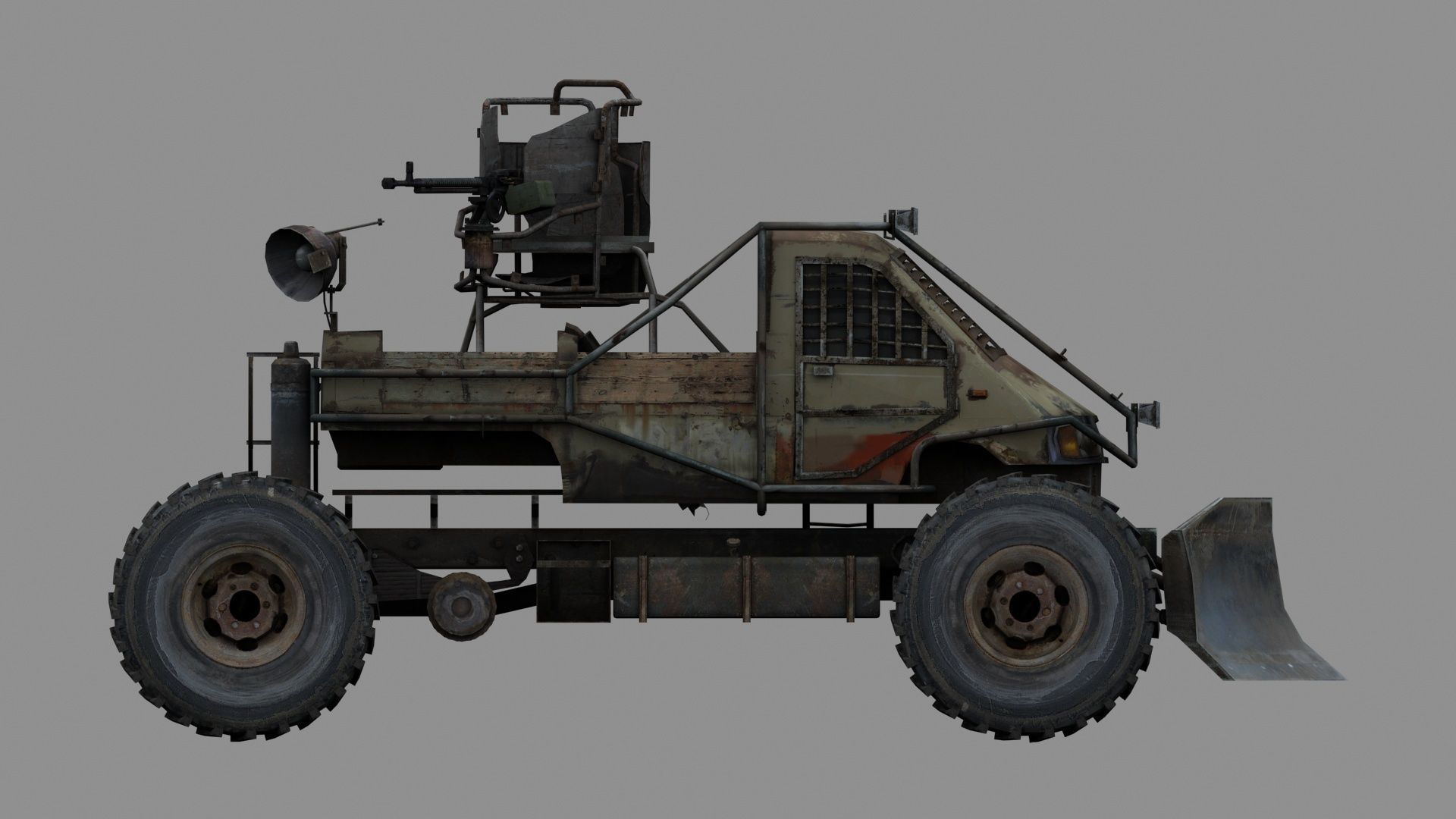 Armored Truck 3D model_4