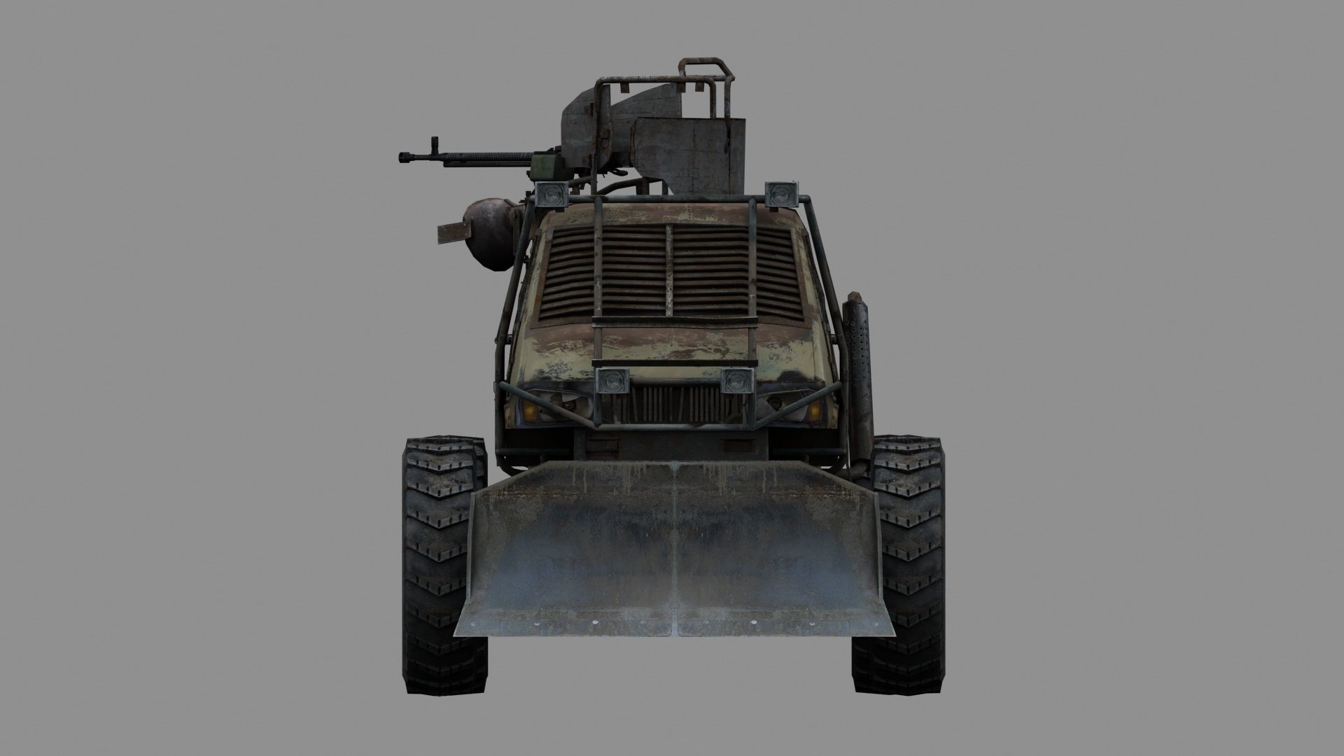 Armored Truck 3D model_3