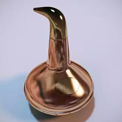 Copper Pot Still Decanter 3D model