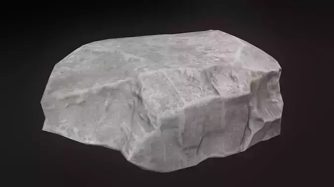 Stone Low-poly 3D Model V3 Low-poly 3D model