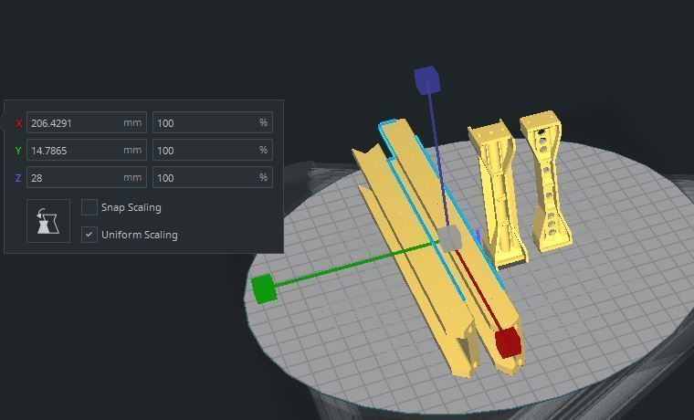 Crawler chasis 6x6 Ural rc truck 3D print model_15