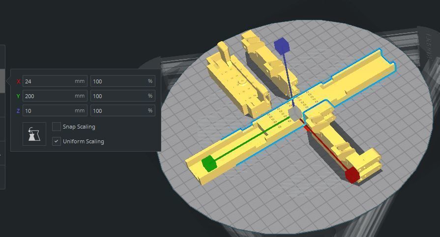 Crawler chasis 6x6 Ural rc truck 3D print model_13