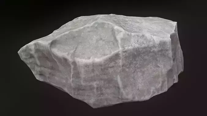 Stone Low-poly 3D Model V4 Low-poly 3D model