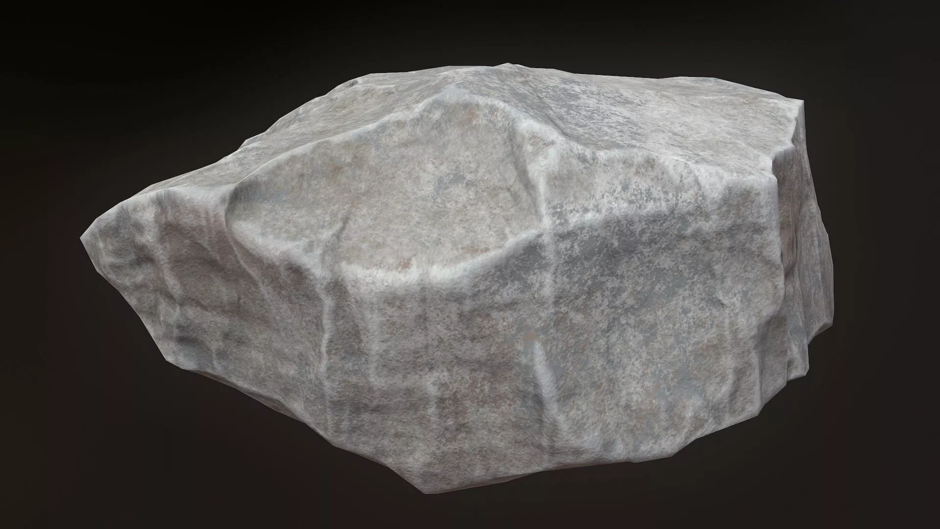 Stone Low-poly 3D Model V4 Low-poly 3D model