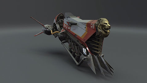 Hover Racer 3D model_2
