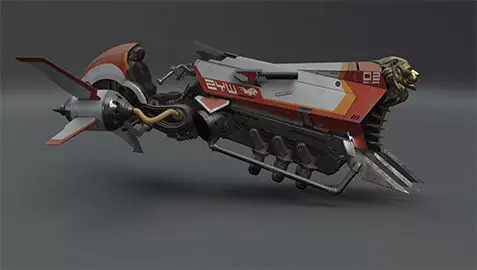 Hover Racer 3D model_0