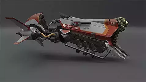 Hover Racer 3D model