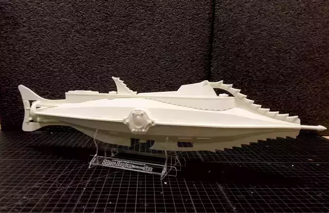 Nautilus submarine on table 3D print model
