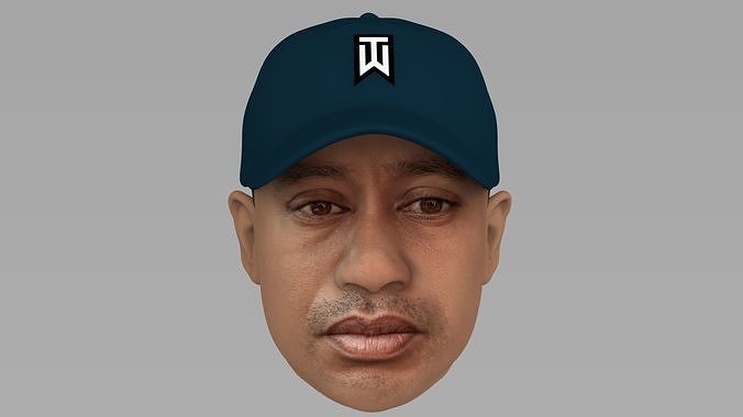Tiger Woods 3D model
