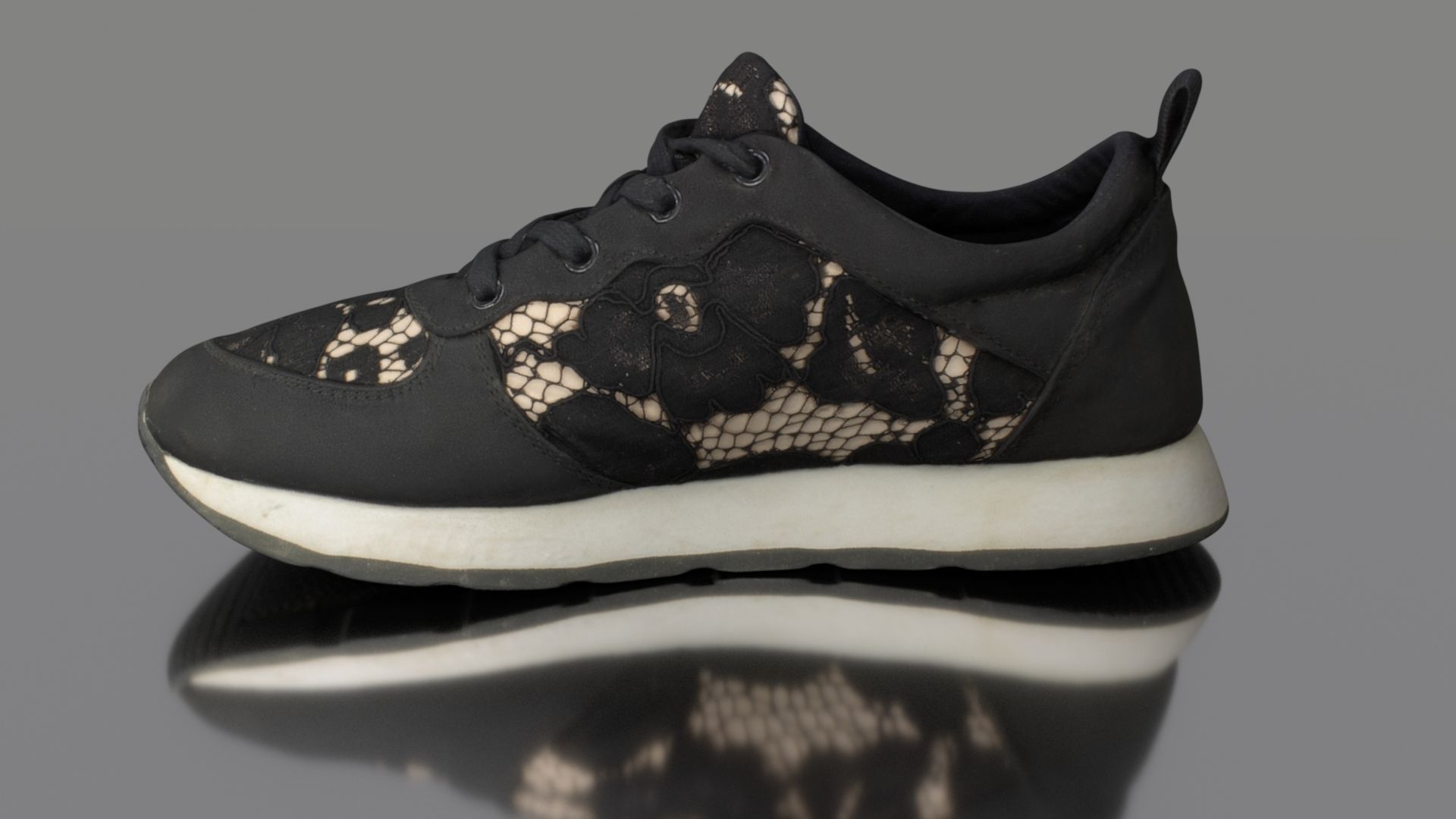 Sneaker low poly Low-poly 3D model_5