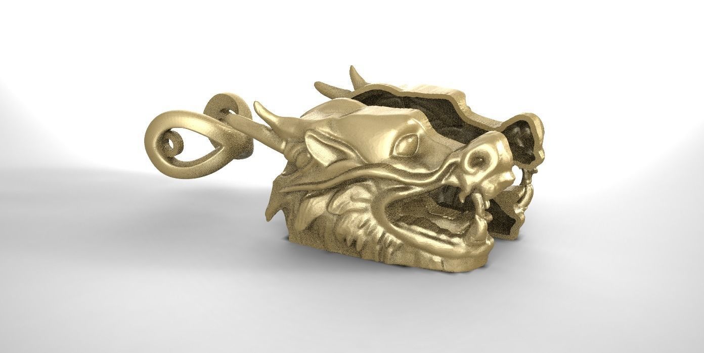 CHINESE DRAGON CHAIN 3D print model_3