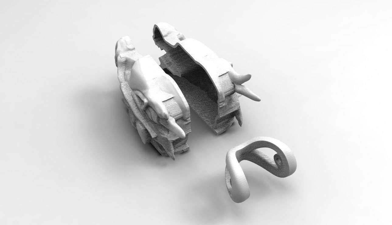 CHINESE DRAGON CHAIN 3D print model_7