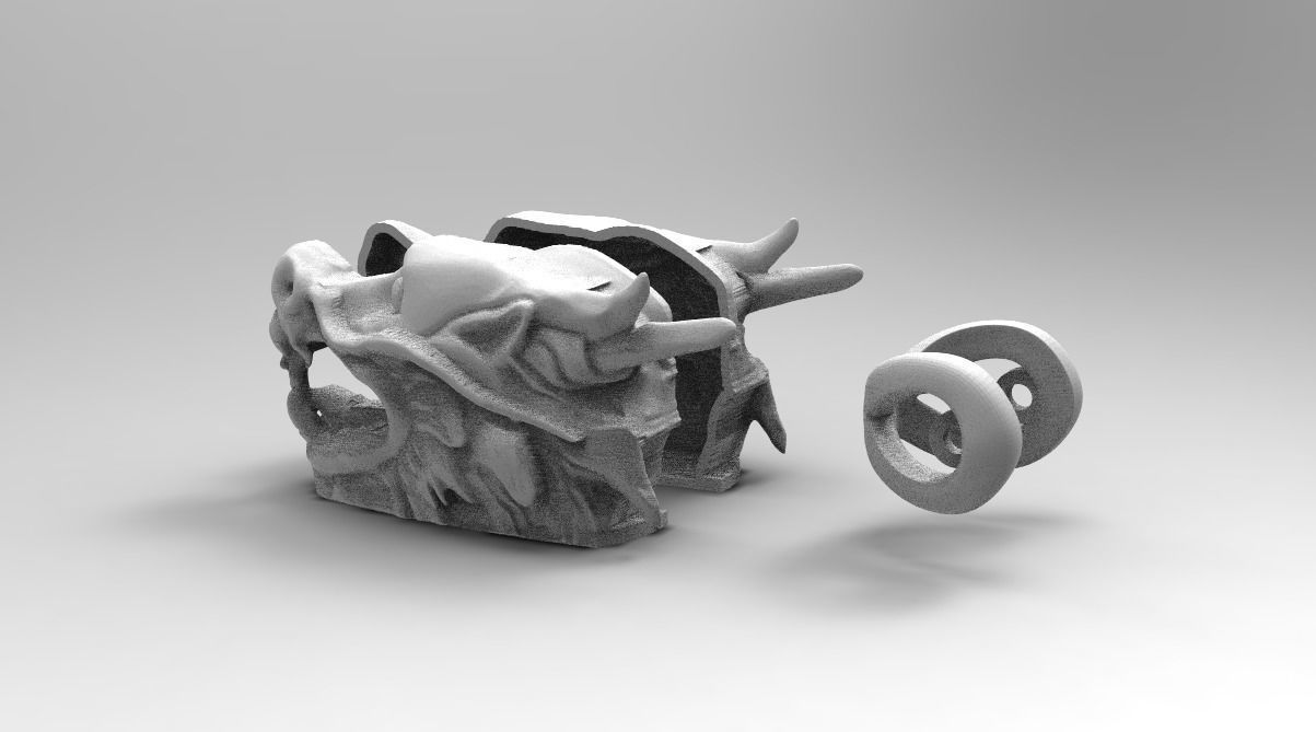 CHINESE DRAGON CHAIN 3D print model_6