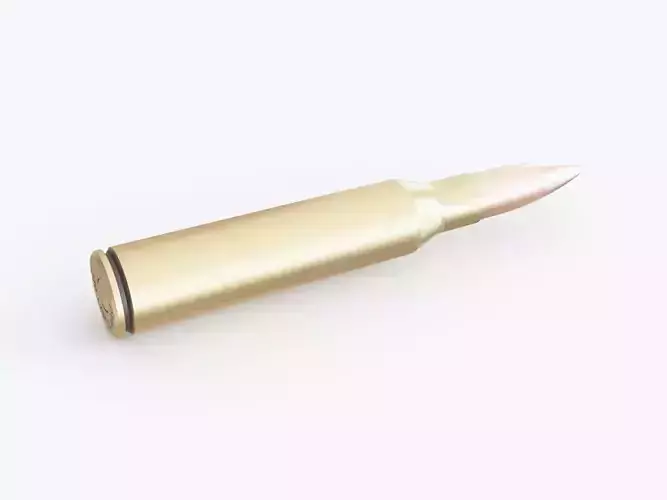 Lapua magnum 338 3D model
