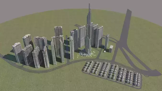 Landmark 81 building  3d model 3D model