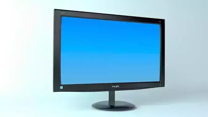 Philips Monitor 3D model