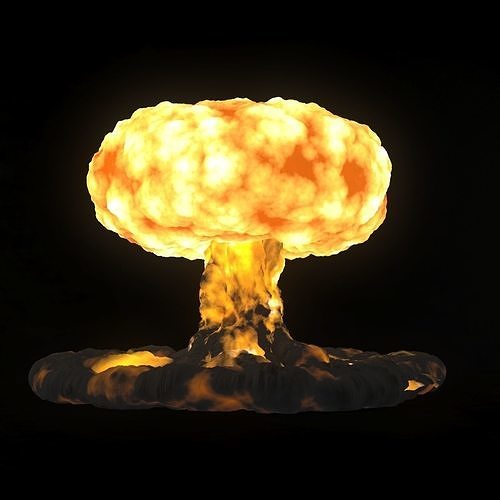 NUCLEAR EXPLOSION 3D model