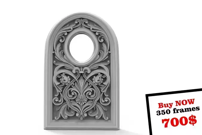 Frame 10 3D print model