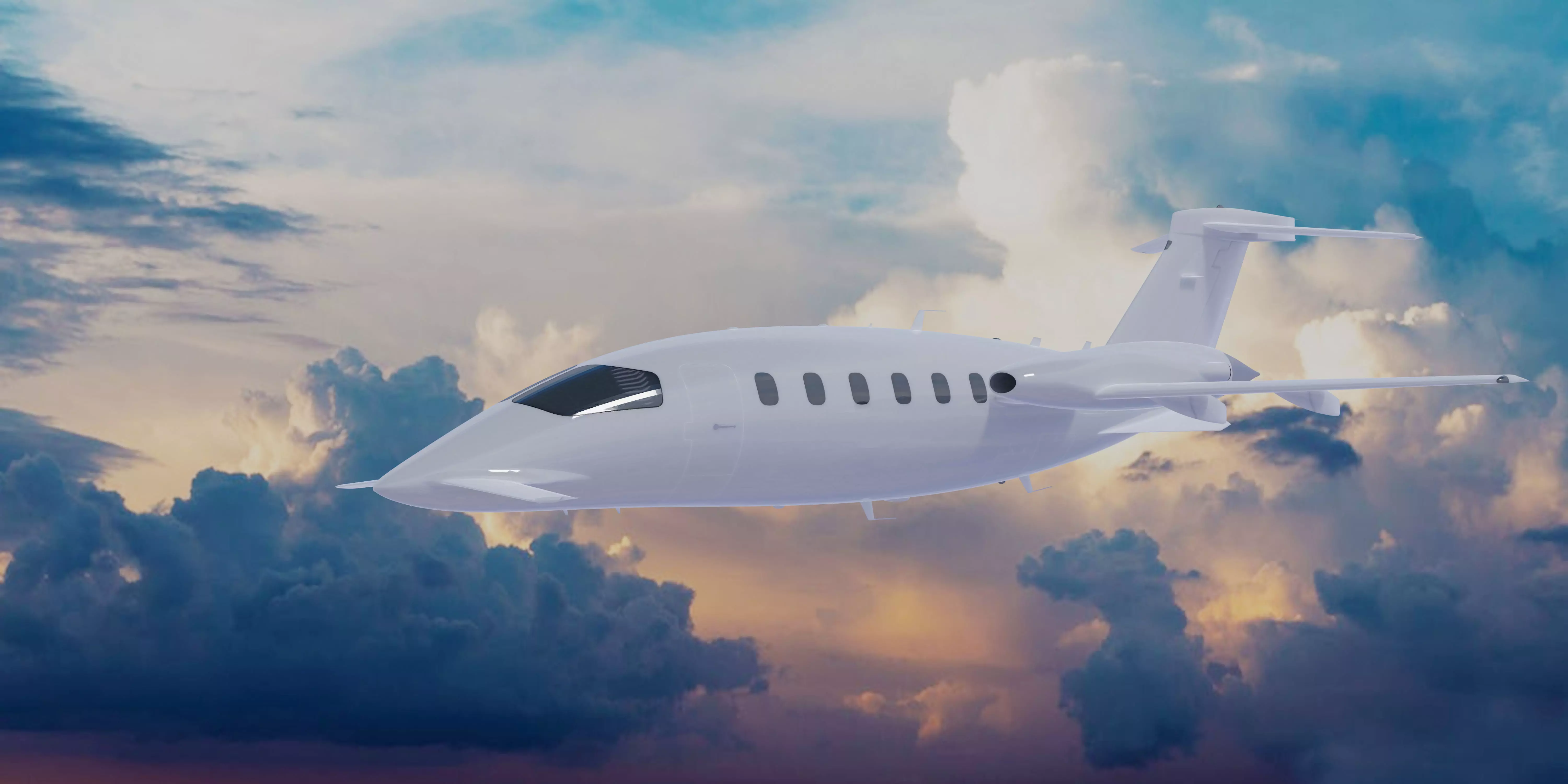 Avanti II - Medium Poly 3D model