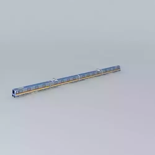 Shanghai Metro Line5 AC04 TrainALSTOM SH Company