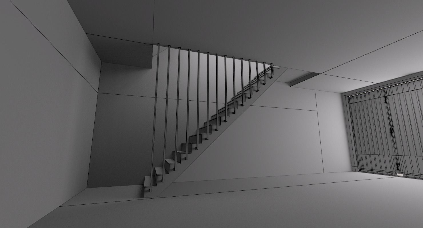 Modular Industrial Building 3D model_19