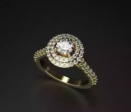 Half carat Solitaire engagement ring