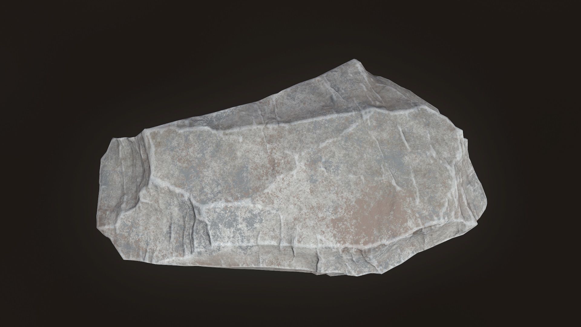 Stone V5 Low-poly 3D model_14