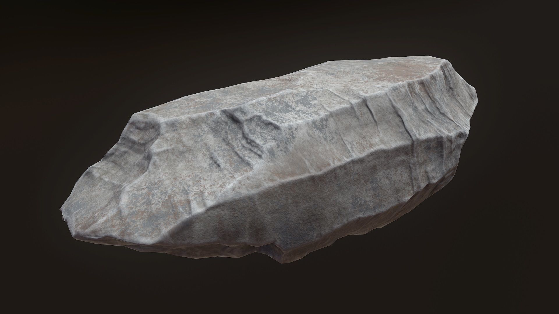Stone V5 Low-poly 3D model_6