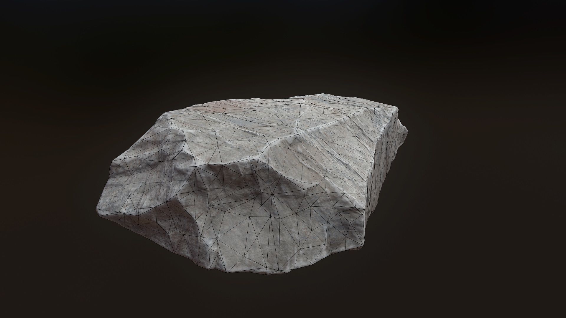 Stone V5 Low-poly 3D model_18