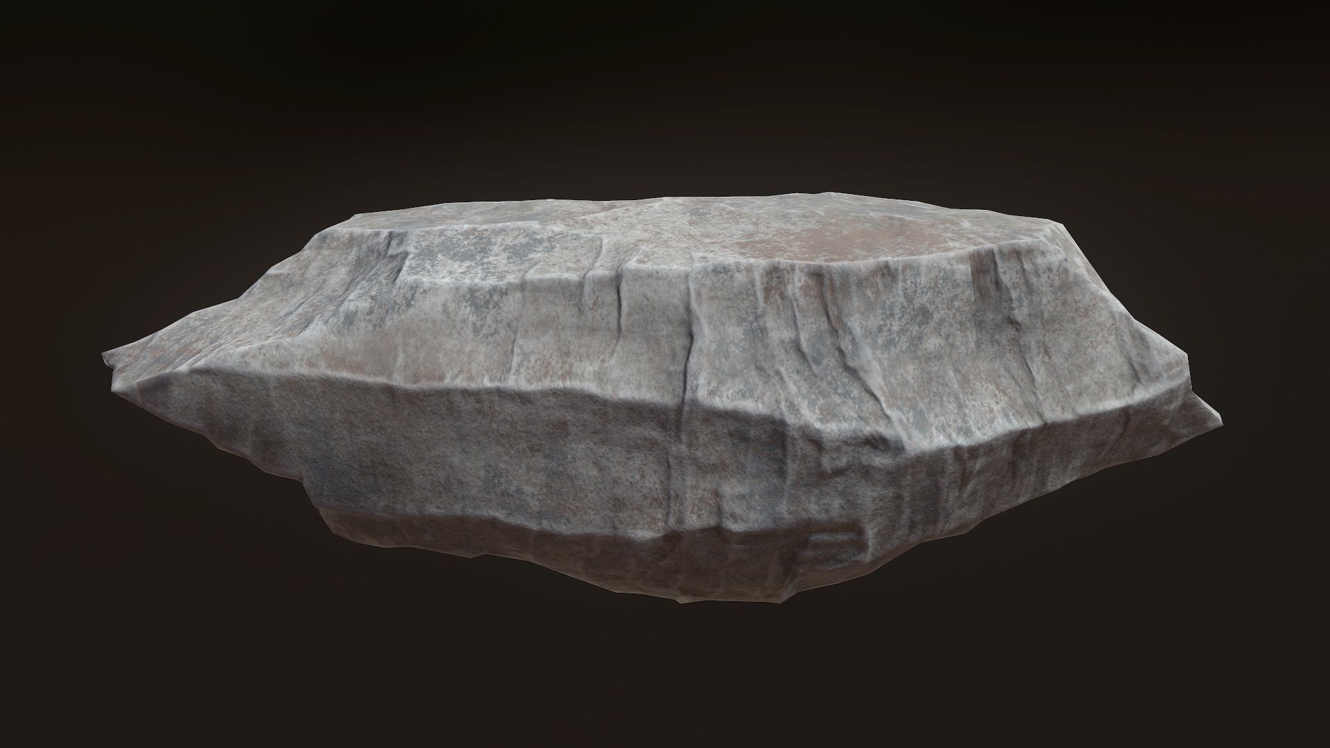 Stone V5 Low-poly 3D model_7