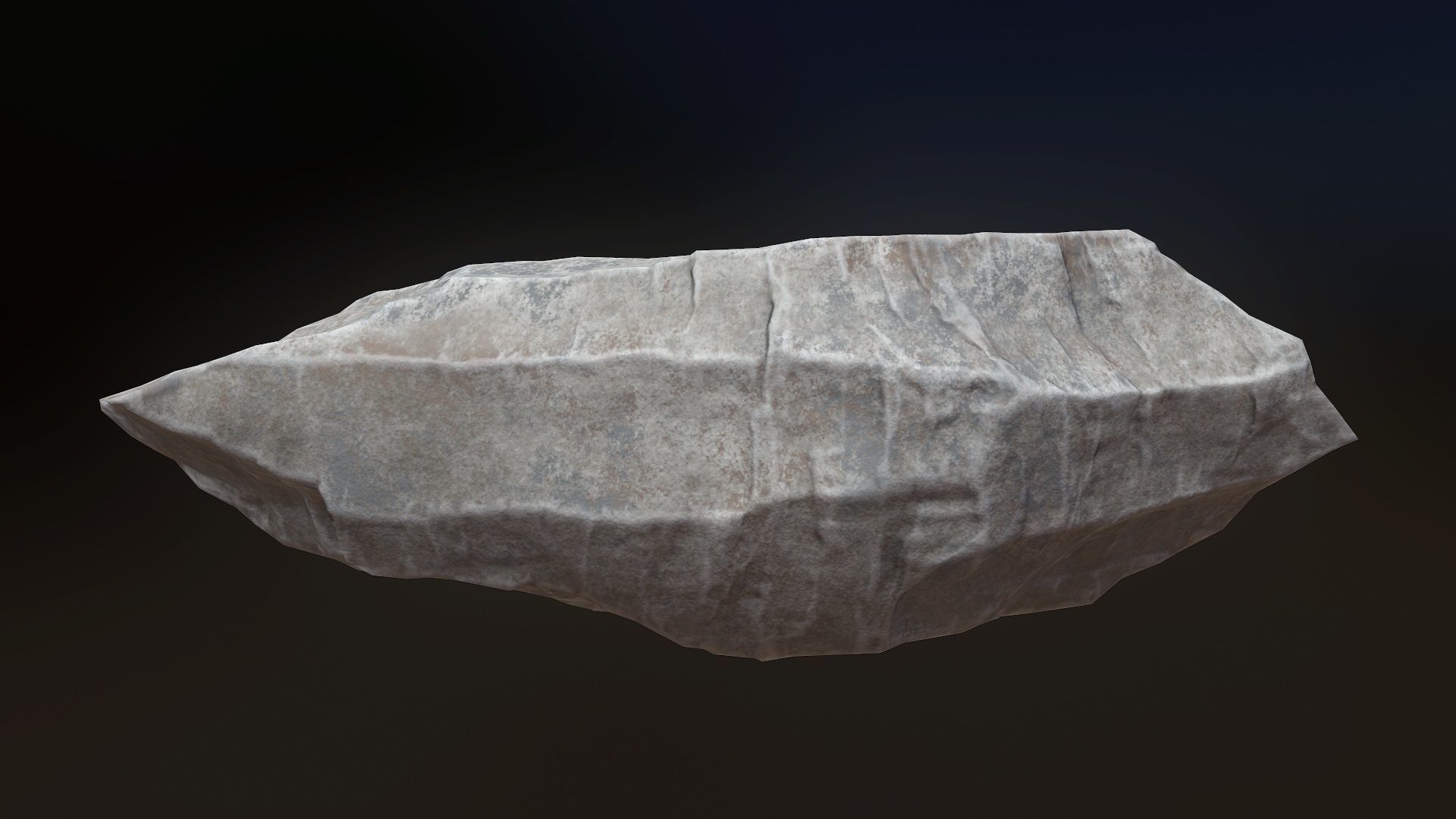 Stone V5 Low-poly 3D model_10