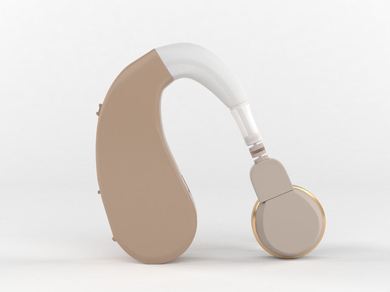 Mini Portable Hearing Aid 3D model_3