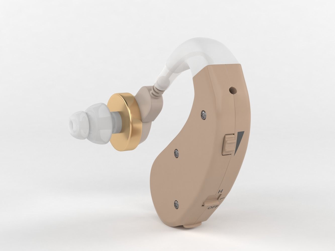 Mini Portable Hearing Aid 3D model_6