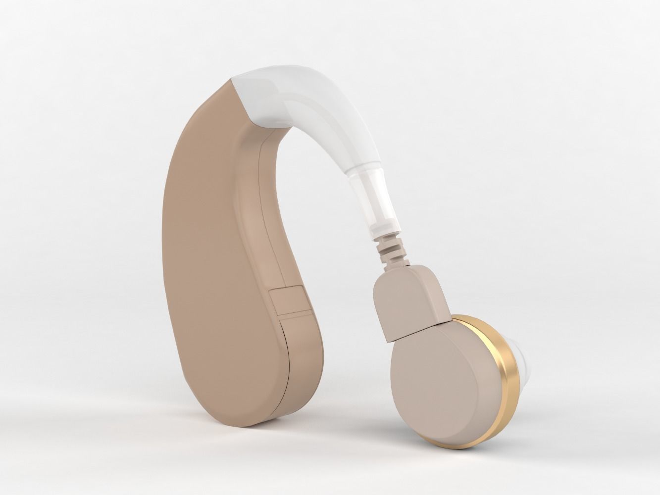 Mini Portable Hearing Aid 3D model_2